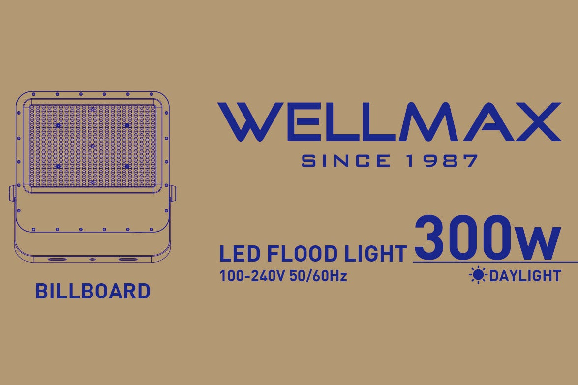 Wellmax Billboard Flood Light 300 W