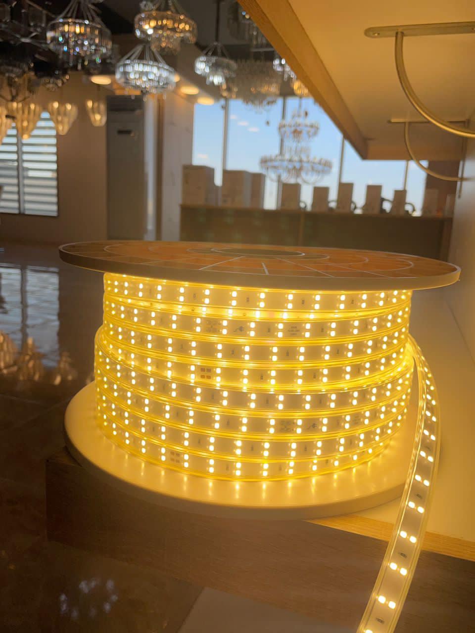 Wellmax LED Strip Light, 9.5 W/m, Waterproof, Warm White