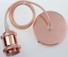 Luxurious Brilliance: The LH-05 Shining Rose Gold-1M Lamp Holder