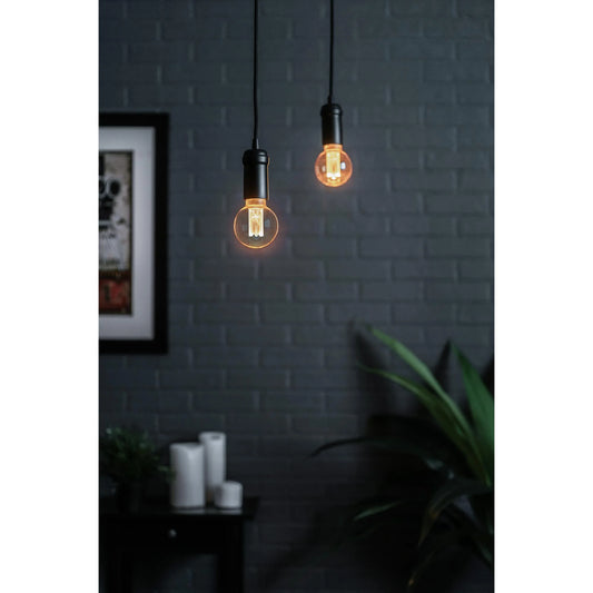 G95 Vintage Style Amber Glass E27 Decorative LED Bulb