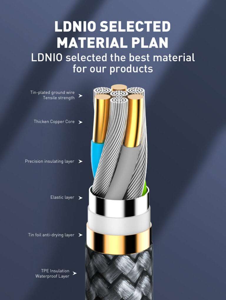 LDNIO USB Cable 30W LC111