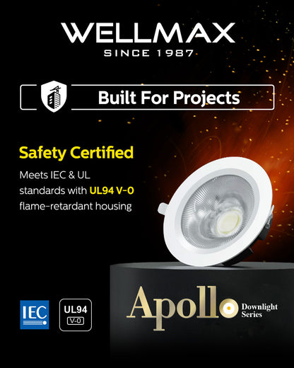 Wellmax Apollo Down Light 30 W - Cool White