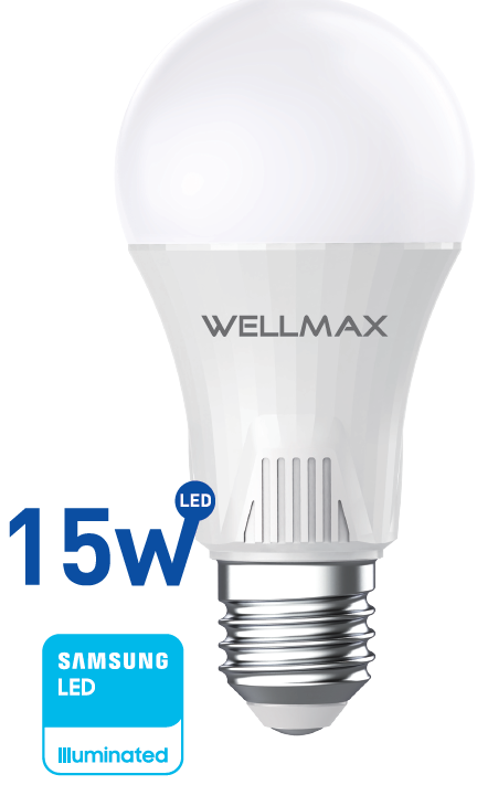 Wellmax LED A Bulb, Ballet Series, 15W