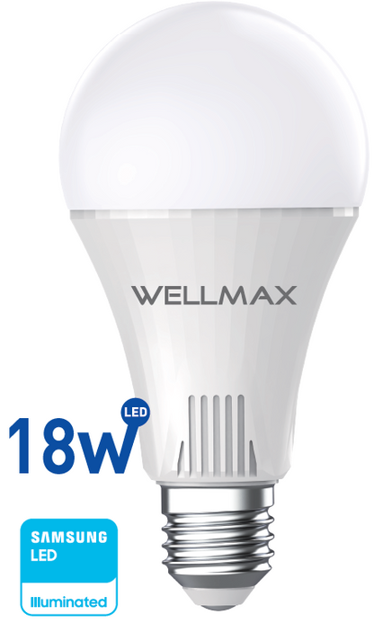 Wellmax LED A Bulb, Ballet Series, 18W