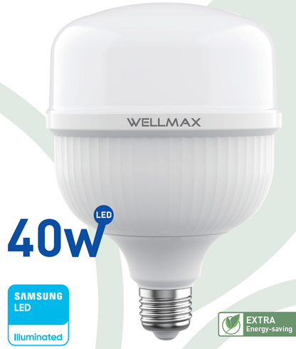 Wellmax LED T Bulb, Ballet Series, 40W