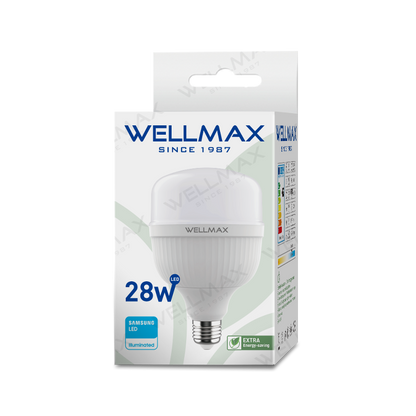 Wellmax LED T Bulb, Ballet Series, 30W