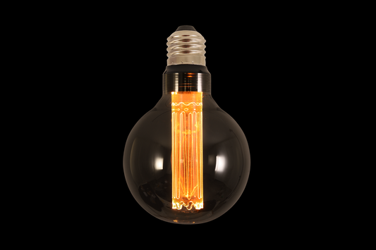 G95 Vintage Style Amber Glass E27 Decorative LED Bulb