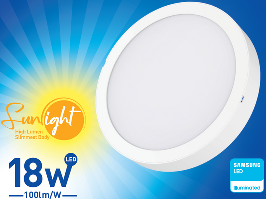 Wellmax, Downlight Surface, Sunlight Series 2.0, 18W