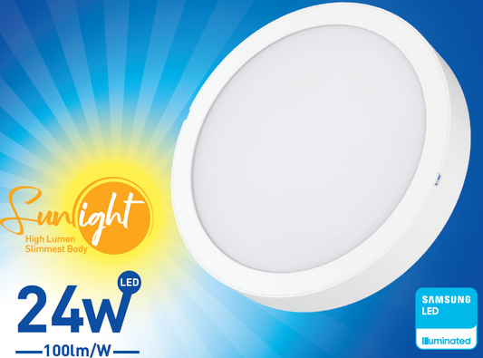Wellmax, Downlight Surface, Sunlight Series 2.0, 24W